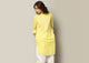 Basic Mid-length Kurta - Lime