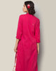 Basic Long Kurta - Fuchsia