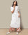 Basic Long Kurta - White