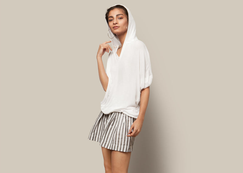 Basic Hoodie - White