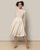 Chanderi Shirt Dress - Ivory