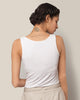 Long Tank Top - White