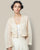 Embroidered Chanderi Jacket - Gold