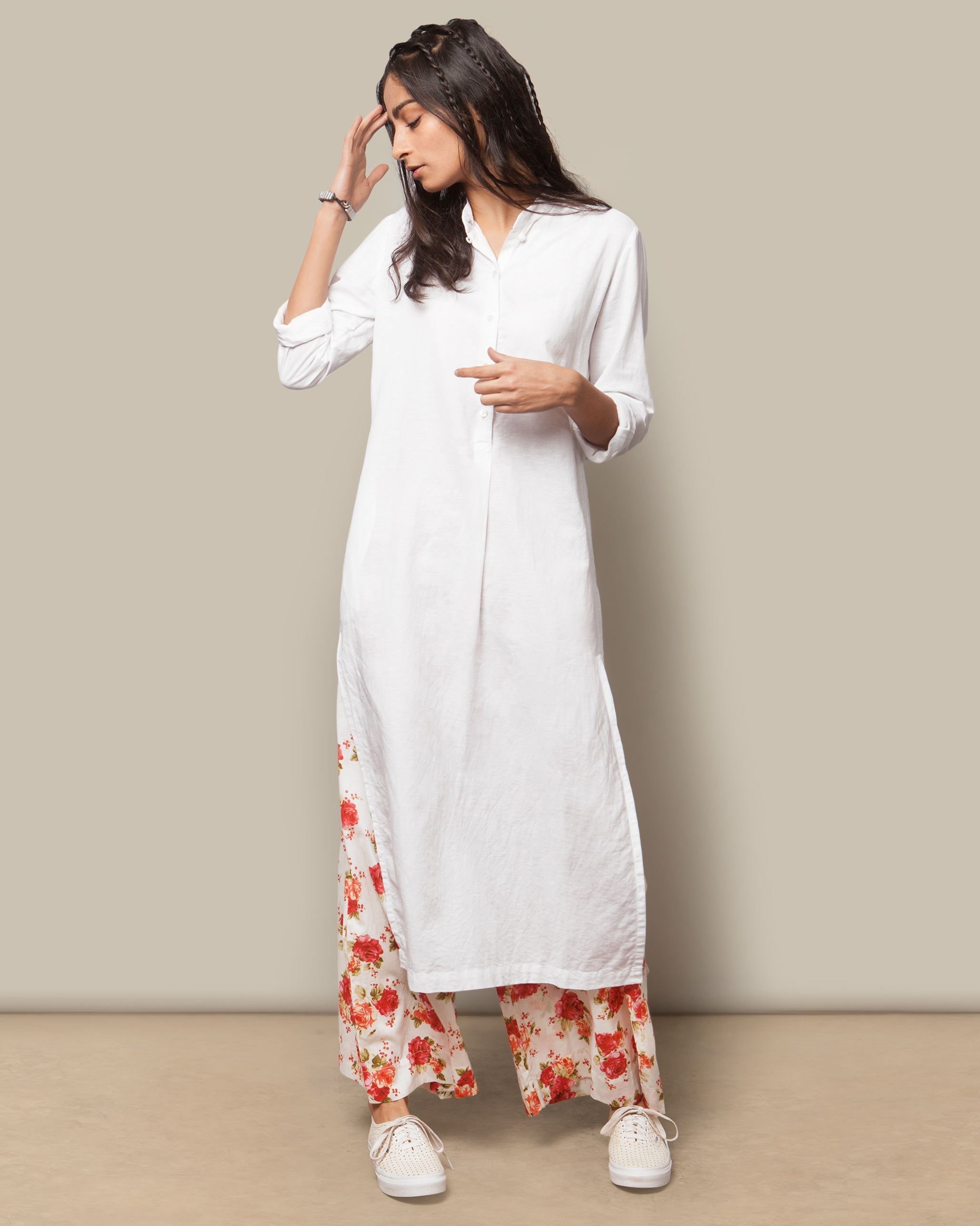 Basic Kurta - White