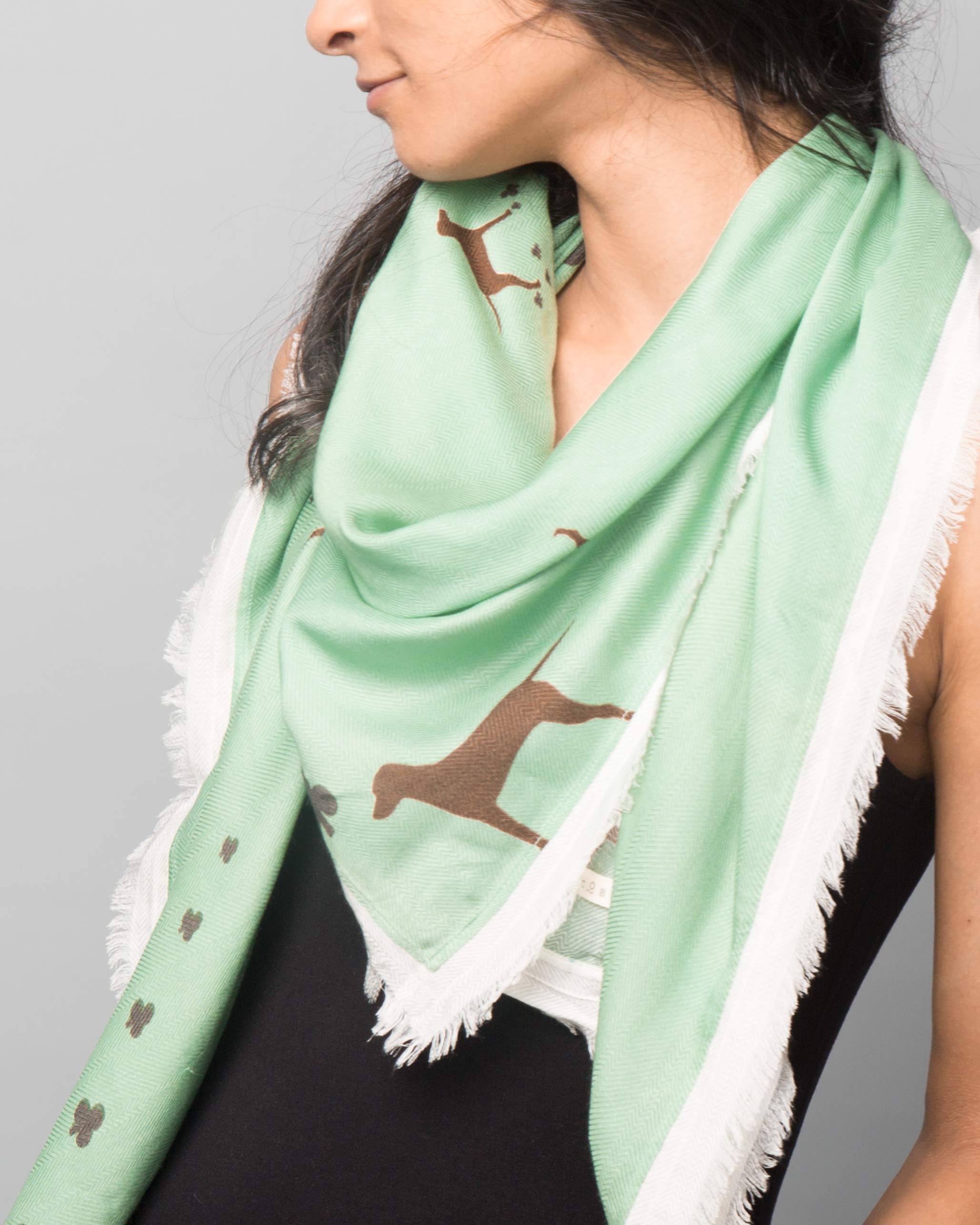 Double Flip Scarf - Jade
