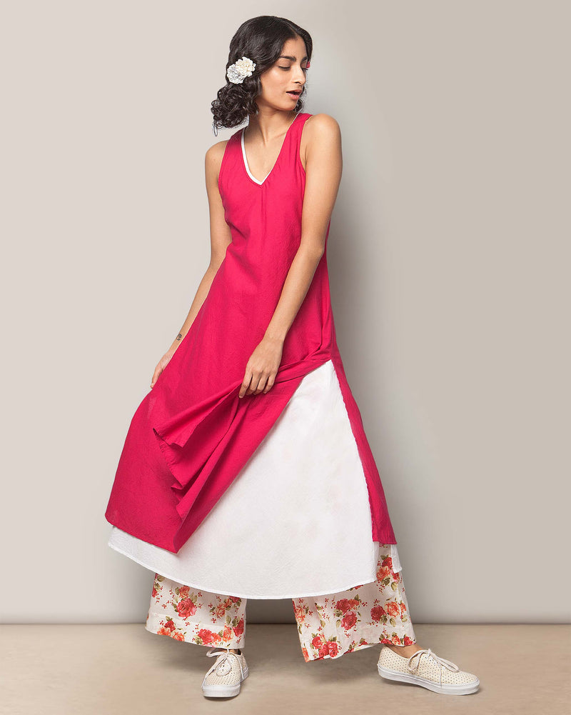 Layer Tunic - Fuchsia