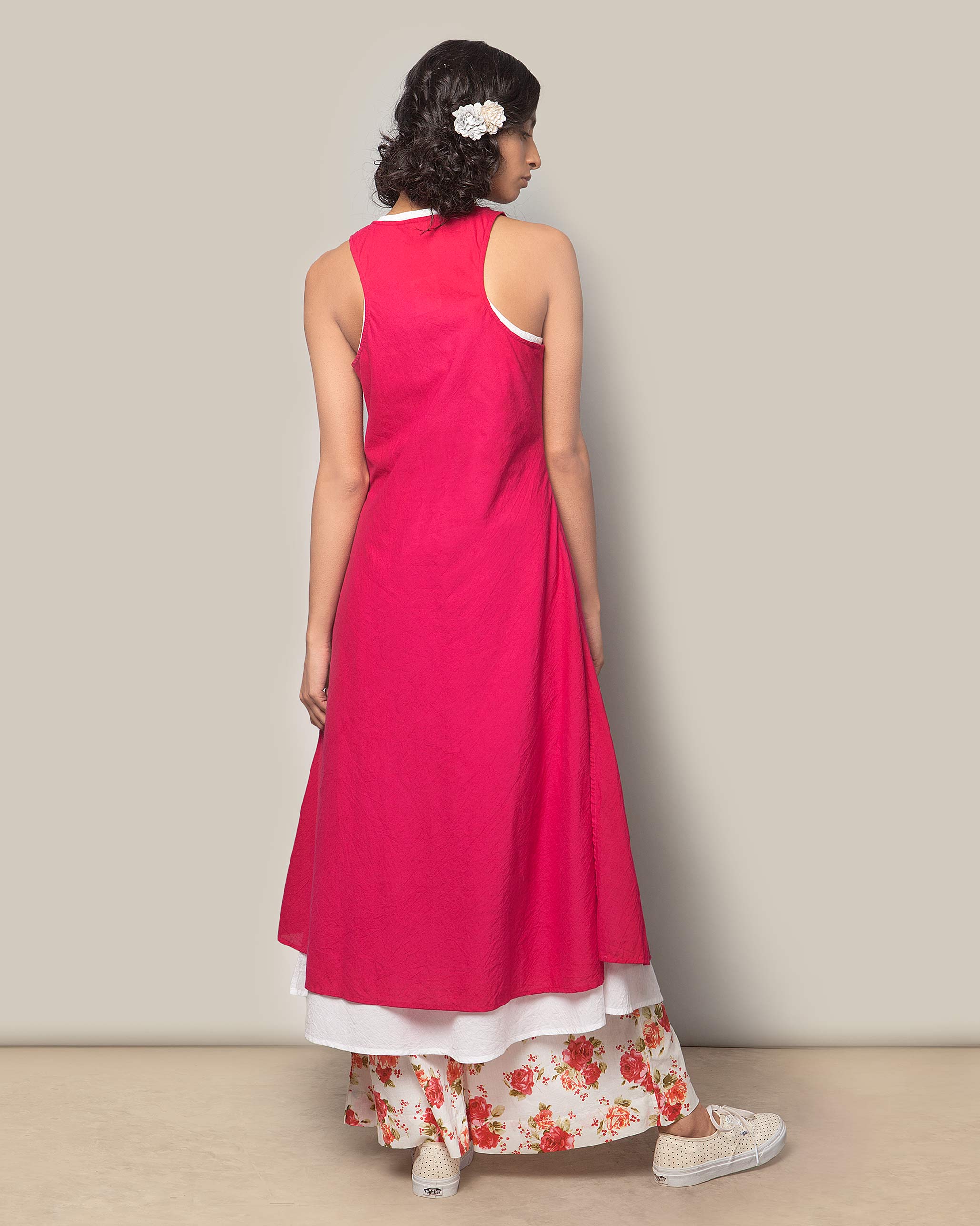 Layer Tunic - Fuchsia
