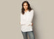 Open Collar Top - White