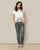 Embroidered Front-pocket Top