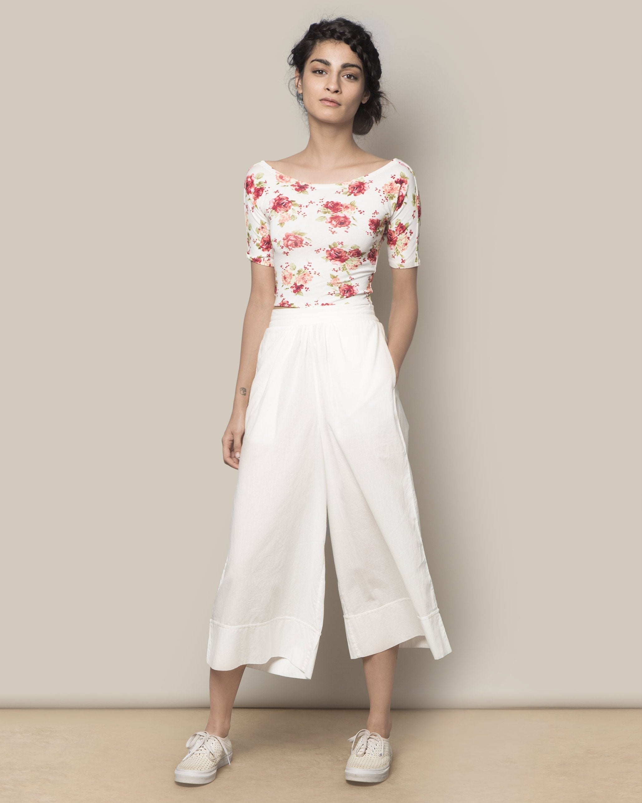 Easy Culottes - Ivory
