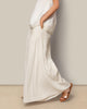 Pleated Trousers - Ivory