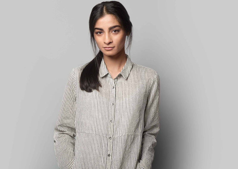 Pristine Long Shirt Dress