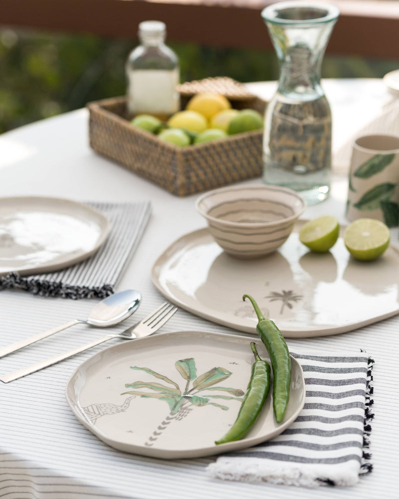Ceylon Palm Quarter Plate
