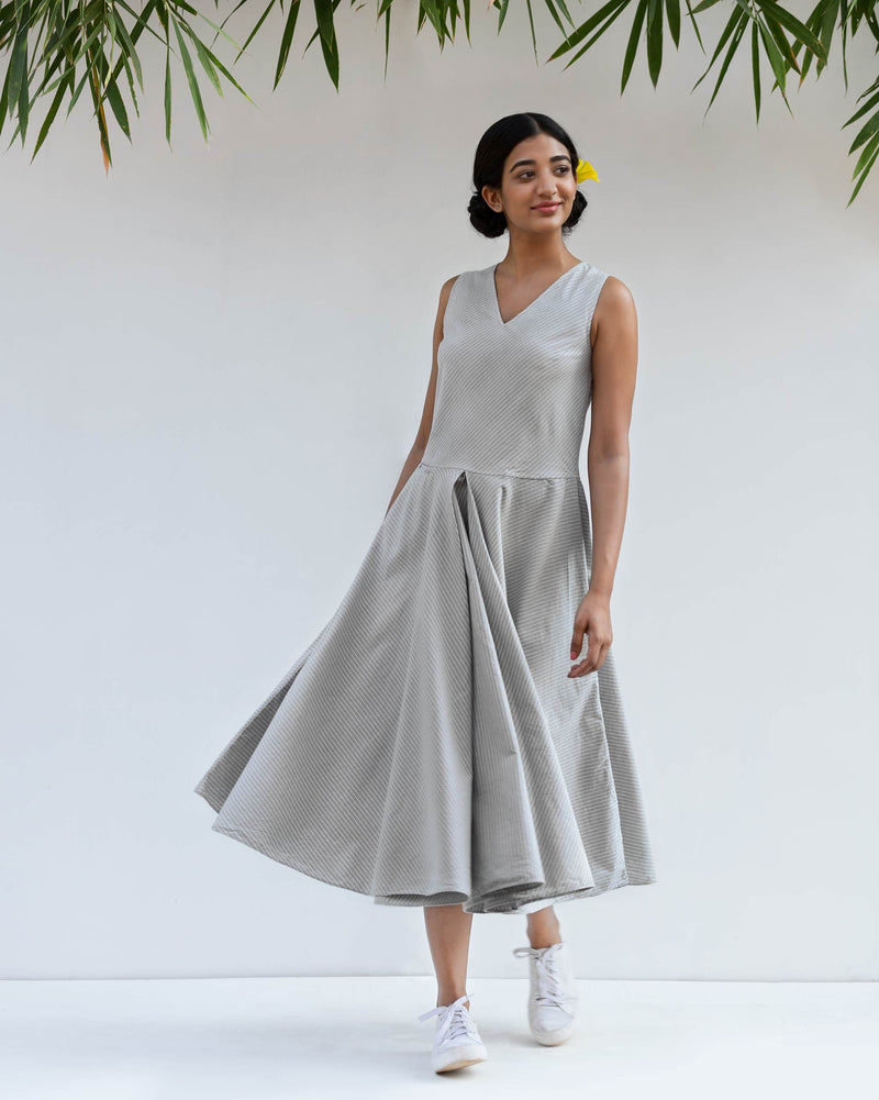 Box Pleat Dress