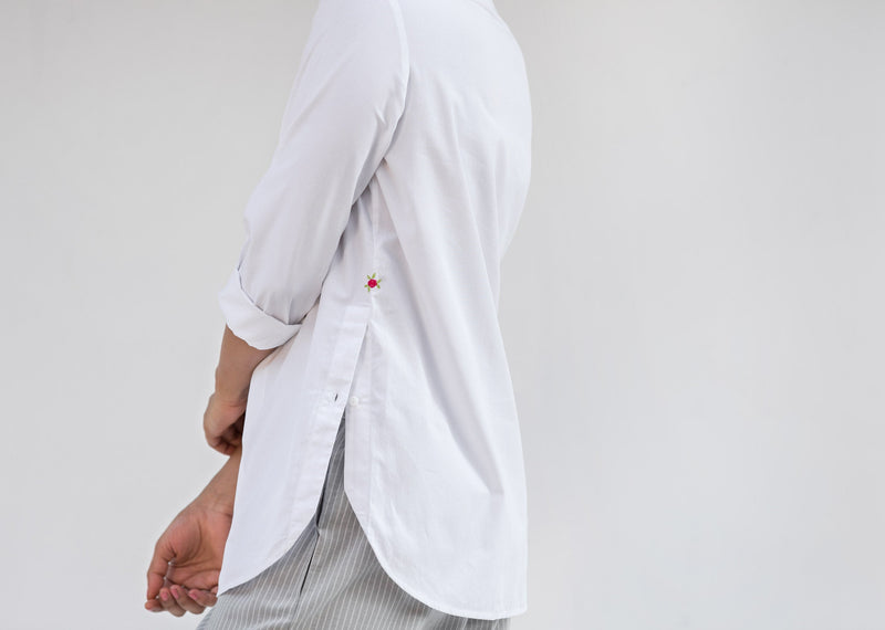 Band Collar Top