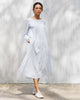 Boat Neck Kurta - Blue