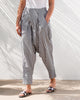 Drop Crotch Pants - Black & White