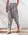 Drop Crotch Pants - Black & White