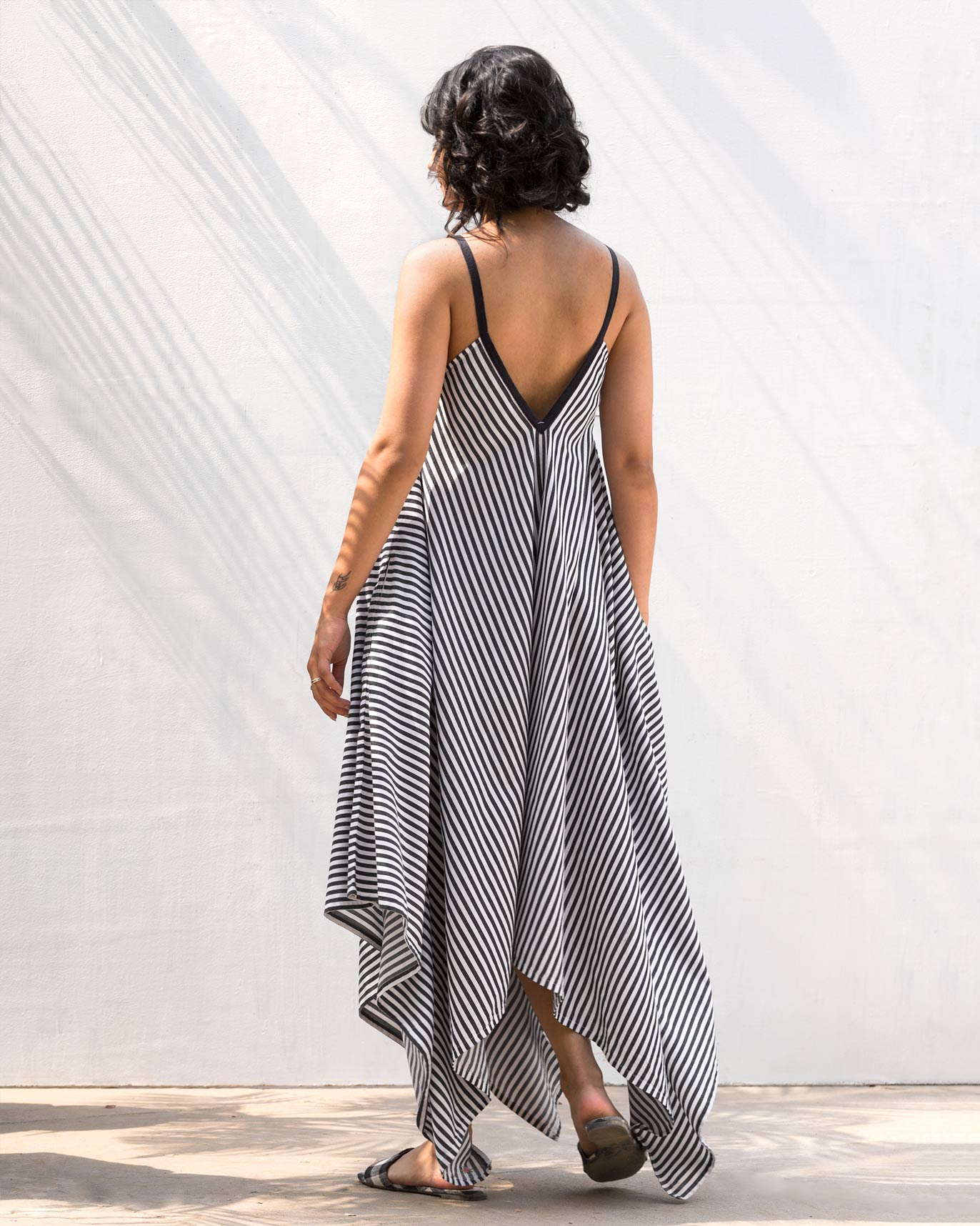 Handkerchief Stripe Dress
