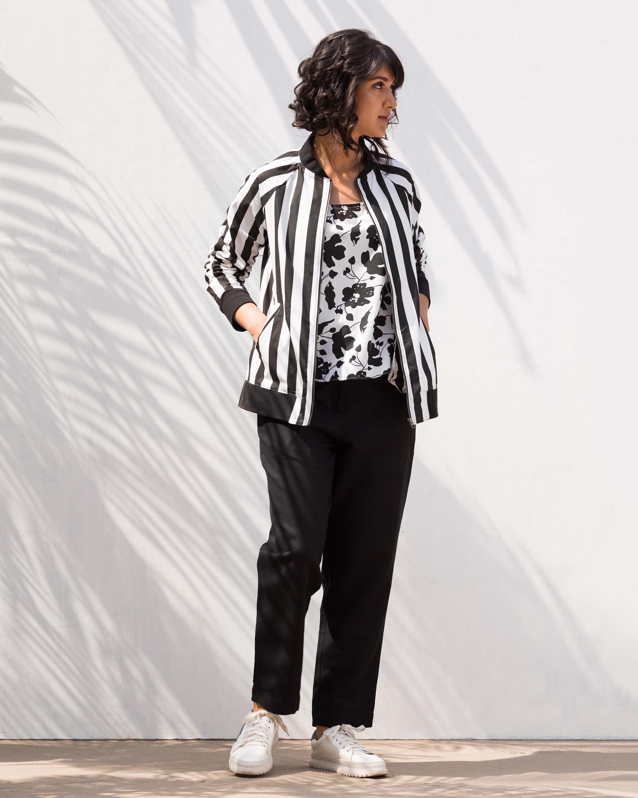 Bomber Stripe Jacket