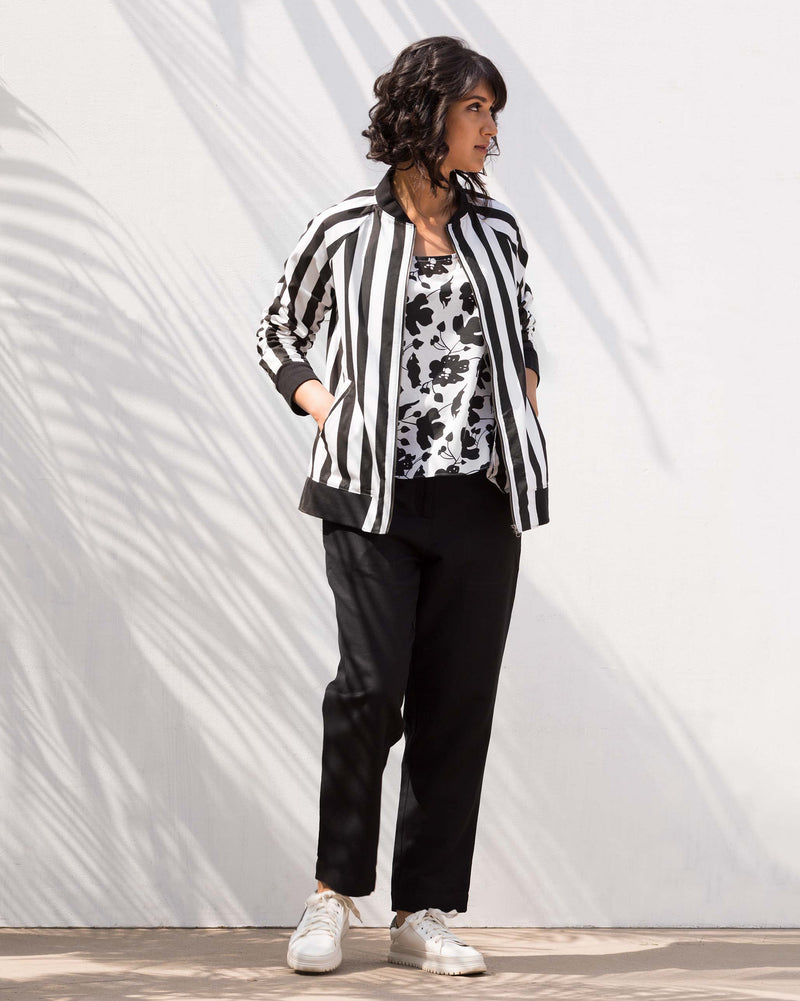 Bomber Stripe Jacket