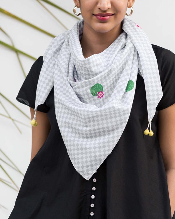 Lotus Pond Scarf