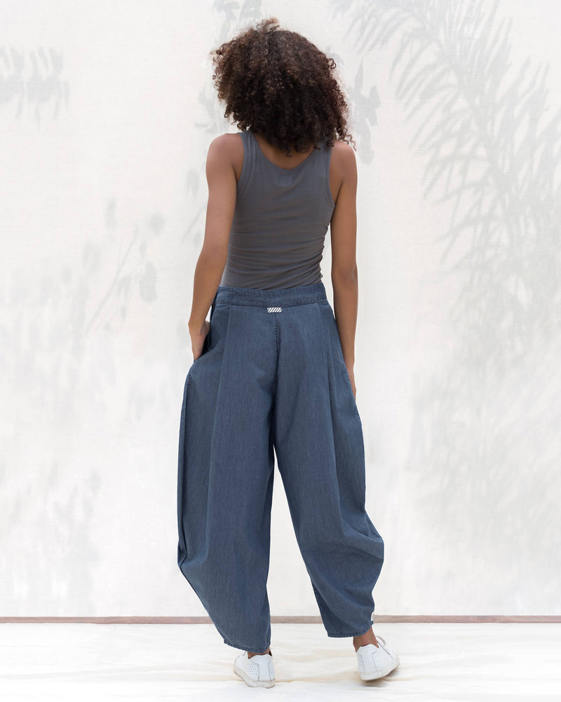 Boat Culottes - Blue