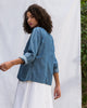 Mandarin Collar Jacket - Denim