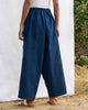 Low Crotch Pocket Pant - Blue