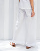 Basic Flower Pyjamas - White