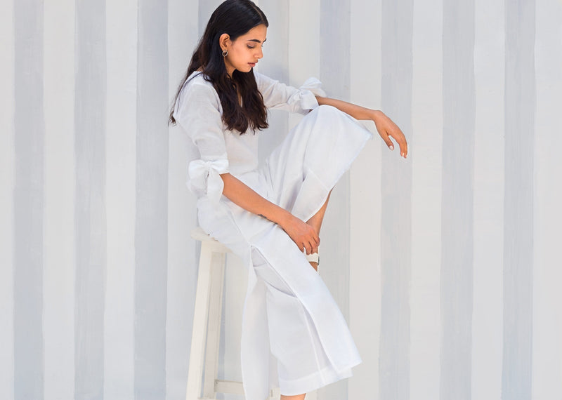 Marshmallow Pants - White