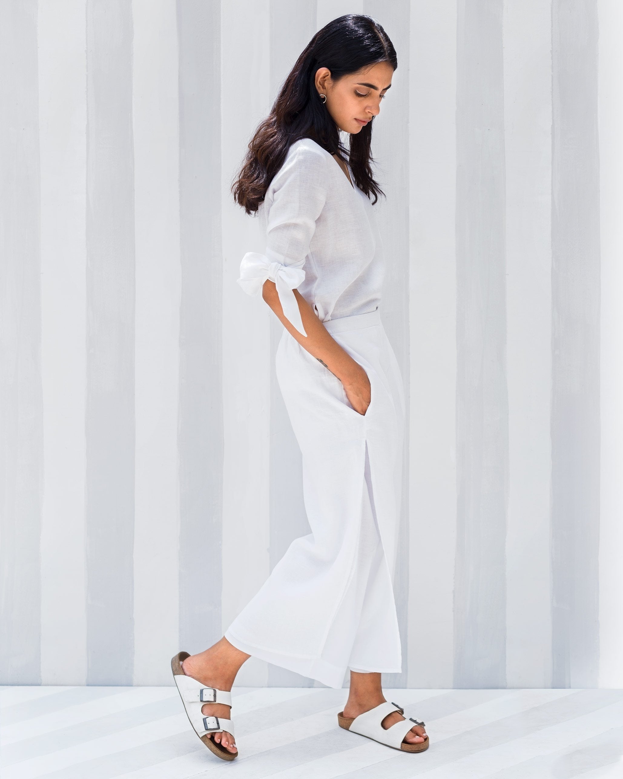 Marshmallow Pants - White