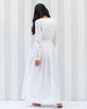 Nico Dress & Pant Set - White