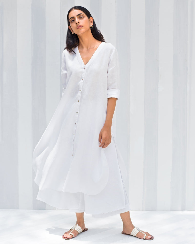 Breeze Kurta - White