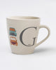 Alphabet G Mug - Stoneware