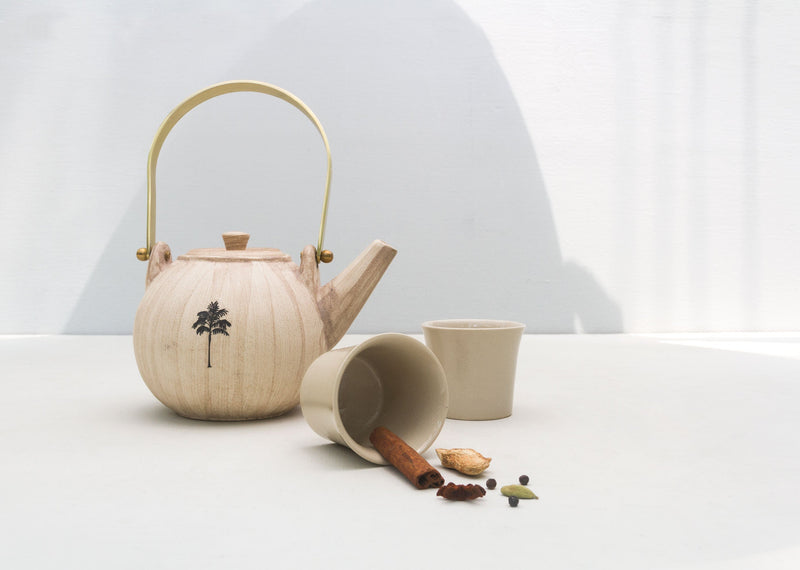 Colombo Tea Pot Teacup Set