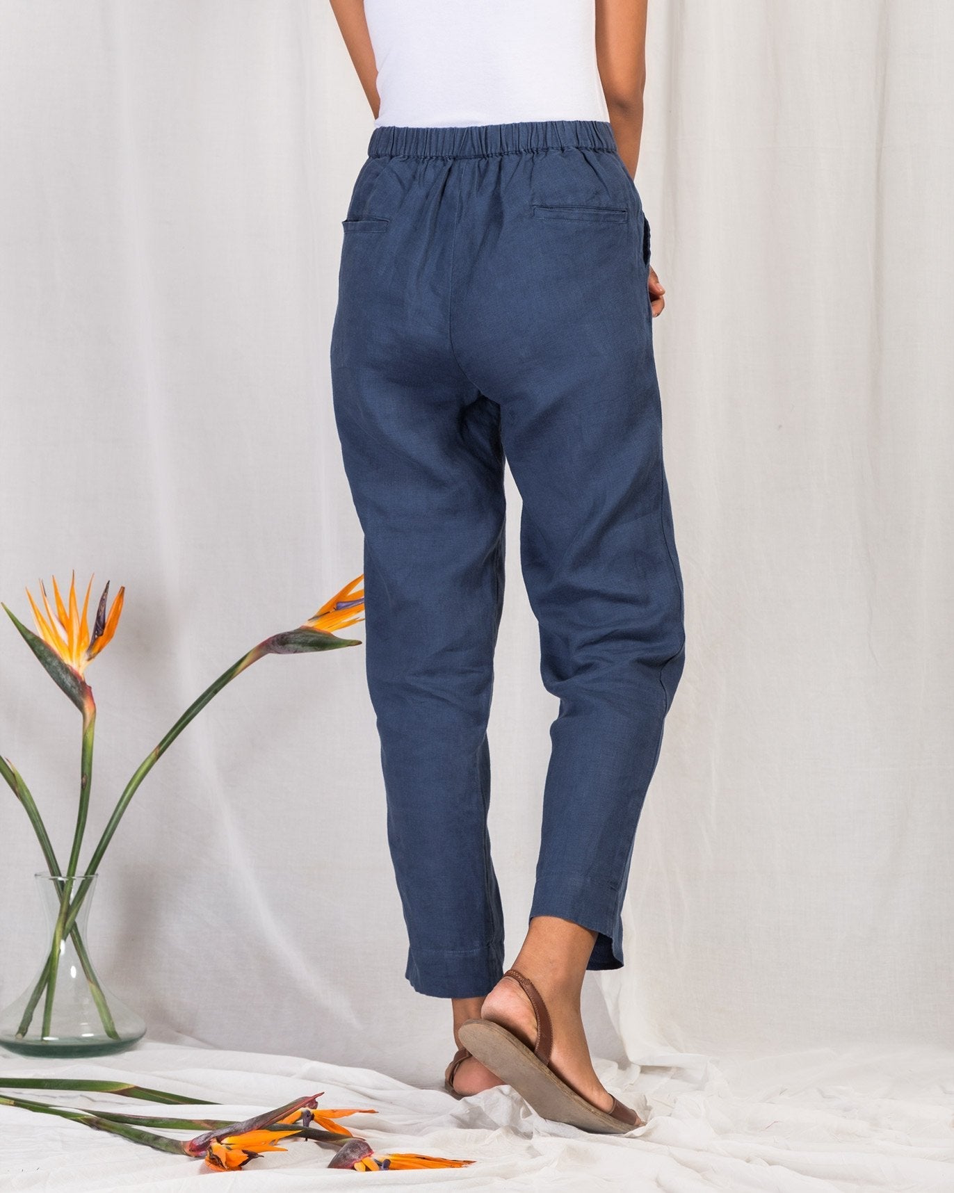 Narrow Pants - Blue
