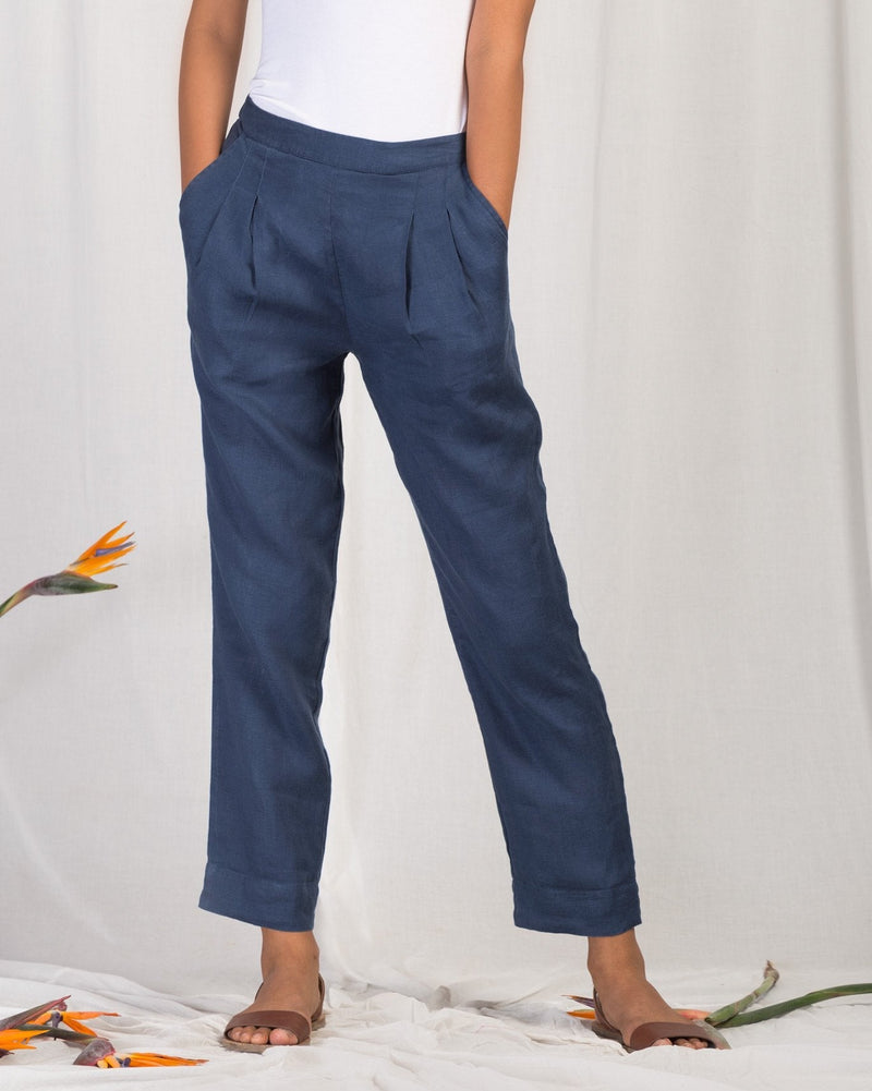 Narrow Pants - Blue