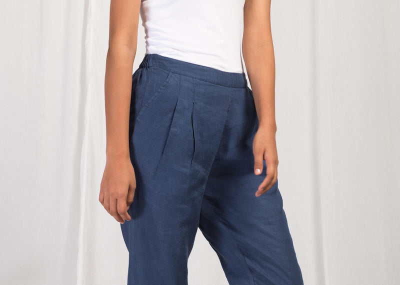 Narrow Pants - Blue