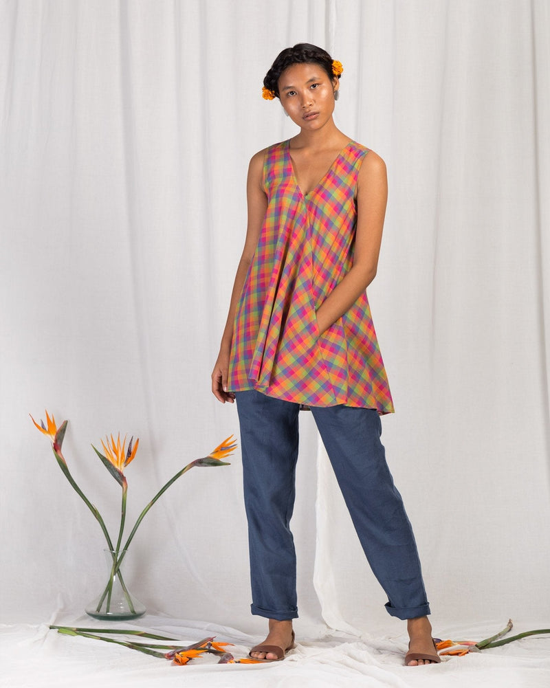 Narrow Pants - Blue