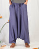 Drop Crotch Pants - Blue