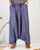 Drop Crotch Pants - Blue