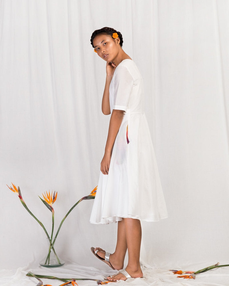 Flare Dress - Ivory