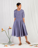 Flare Dress - Blue
