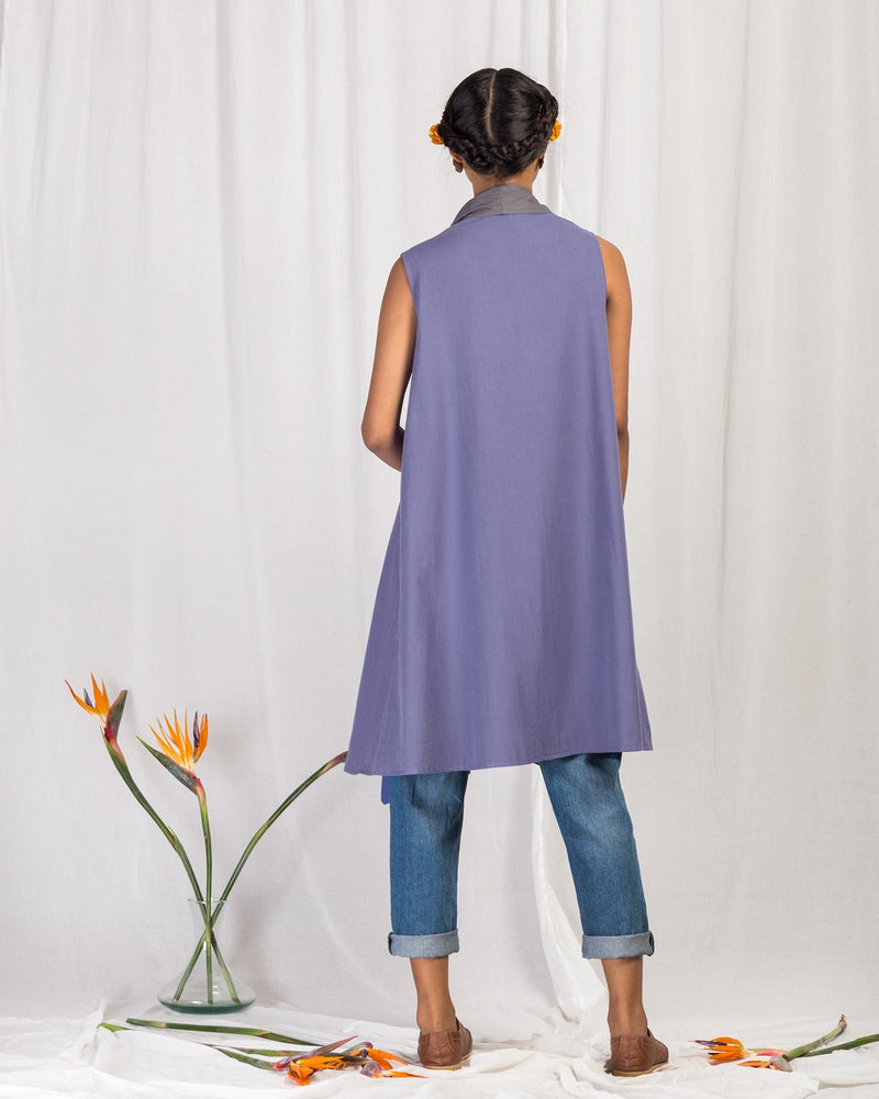 Bo Reversible Overlay - Blue