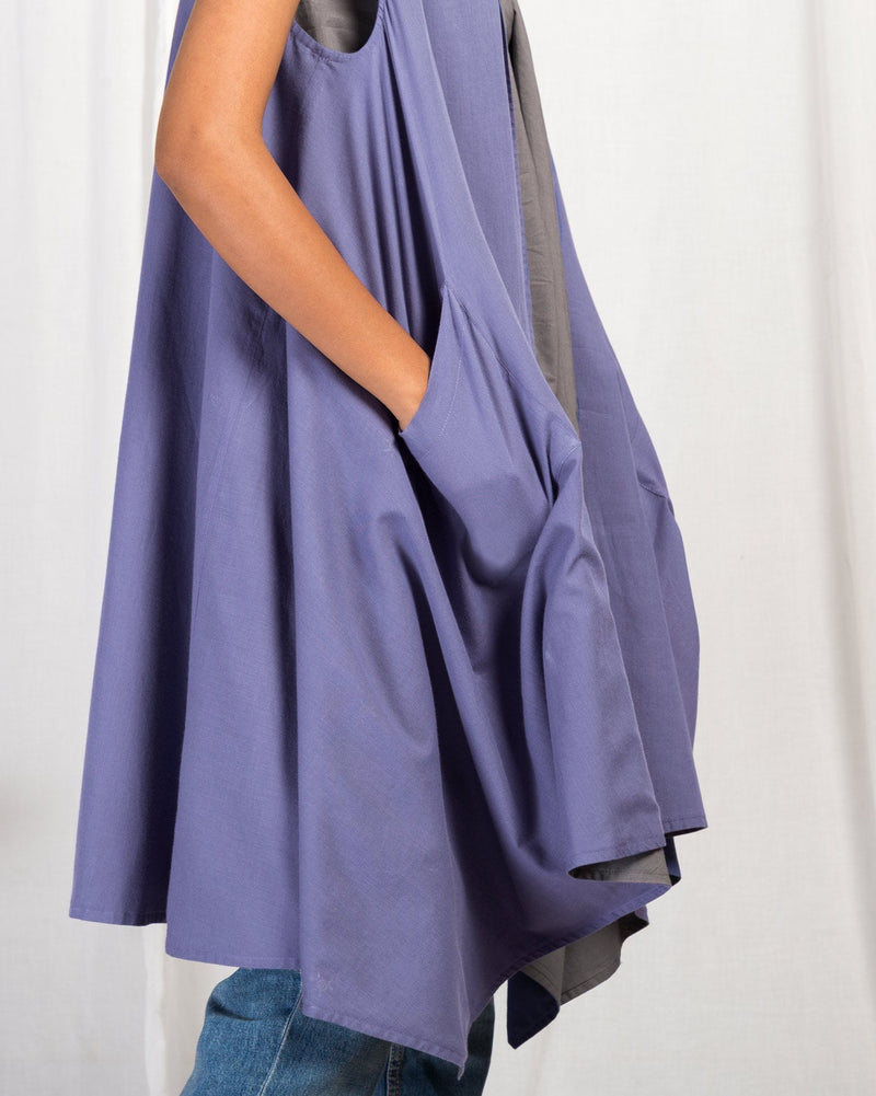Bo Reversible Overlay - Blue