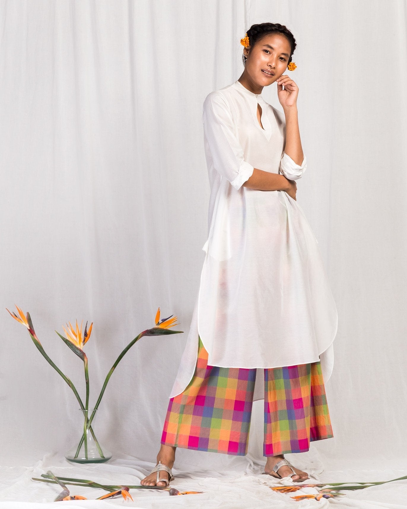 High Neck Kurta