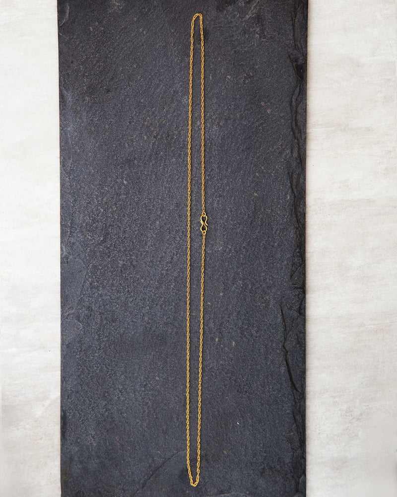 Gold plated chain - large