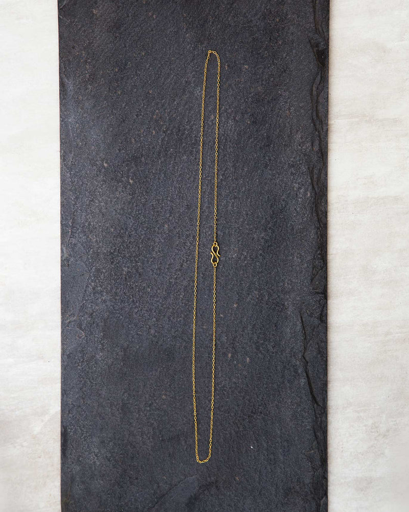 Gold plated chain - medium