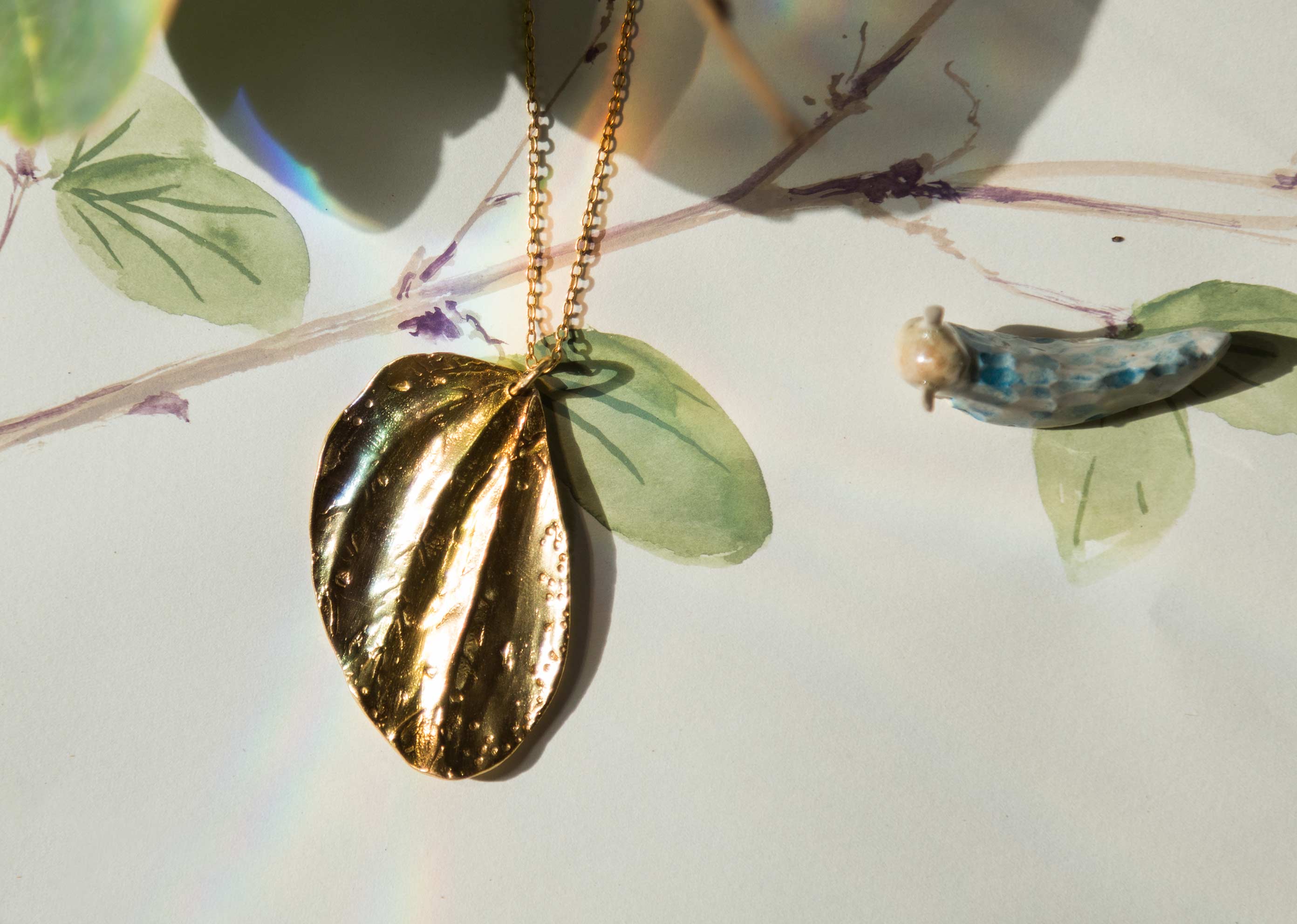 Leaf charm